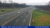  - Olgiate Olona: A08 km. 24,5 Svincolo Busto Arsizio