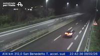 Monteprandone - Monteprandone: A14 km 312,0 San Benedetto T. accel. sud