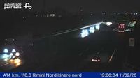 Rimini - Rimini: A14 km. 118,0 - Nord itinere nord
