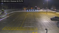 Lancaster › West: I-90 MP 412.10 WB at Clarence Service Area Truck Park 3 - Current