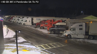 Cookville › East: I-90 MP 397.40 EB at Pembroke Service Area Truck Park 2 - Current