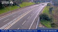 Chieti - Chieti: A14 km. 383,7 Pescara Ovest itinere nord
