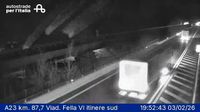  - Pontebba: A23 km. 87,7 Viad. Fella VI itinere sud