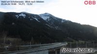 Wald am Schoberpass: Blick nach Westen