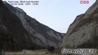 Werfen - Werfen: Pass Lueg - Blick nach Norden