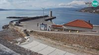 Senj - Senj: Harbour - Breakwater & Lighthouse Live View