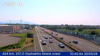 Ospitaletto - Ospitaletto: A04 km. 207,0 - itinere ovest