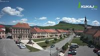 okres Levoča - okres Levoča › Východ: Marian column - Mariánske námestie - Spiš Castle