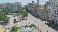 Valencie - Valencie › Jihovýchod: Plaça de l'Ajuntament