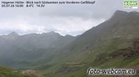 Bad Gastein - Bad Gastein: Hagener Hütte - Blick nach Südwesten zum Vorderen Geißlkopf