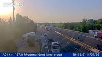 Modena - Modena: A01 km. 157,0 - Nord itinere sud