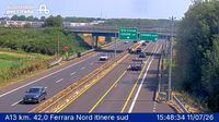 Ferrara - Ferrara: A13 km. 42,0 - Nord itinere sud