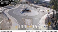 Bingen: SR 14 at MP 66.6 - Roundabout - Current