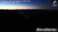 Ratschings - Racines - Ratschings - Racines: Becherhaus - Blick nach Südosten ins Ridnauntal