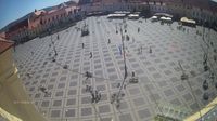 Sibiu: Strand: Sibiu - Piata Mare webcam1 3 - Day time