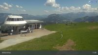 Niederau: Wildschönau, Ski Juwel Alpbachtal Wildschönau - Markbachjoch, Blick Richtung Kufstein und Wilder Kaiser - Day time