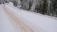 Pudasjarvi: Tie 862 - Syötekylä - Taivalkoskelle (itään) - Day time