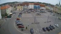 Klatovy › North-east: Kostel Narození Panny Marie - náměstí Míru - El día