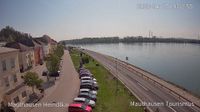 Mauthausen: Heindlkai - Donau Bundesstraße - Day time
