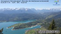 Schlehdorf: Herzogstand - Fahrenbergkopf - Blick über den Walchensee ins Karwendel - Day time