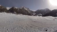 Crévoux: Front de neige nordique − 1600m