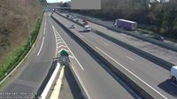 Carquefou: Nantes-A11 près de Nantes vue orientée vers la périphérie de Nantes - Jour