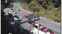 Portland: US26 at Washington Park - Day time