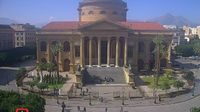 Palermo: Massimo Theater - Piazza Verdi - Day time
