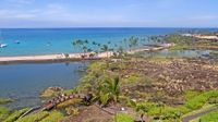 Kapalaoa › South-west: Kuualii Fishpond - ʻAnaehoʻomalu Beach - Anaehoomalu Bay - Day time