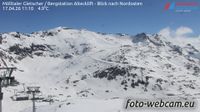Zirknitz: Mölltaler Gletscher - Bergstation Altecklift - Blick nach Nordosten - Jour