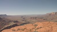Coconino County: Paria View Overlook - United States, Utah: Paria Plateau and the Colorado River, Arizona - Day time