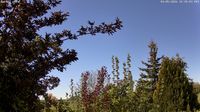 Kirchhain › South-west: Kleinseelheim, Deutschland: Blick über unseren Garten hinweg nach SSW - Overdag