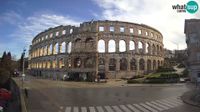 Pula: Amphitheatre in - Arena - Day time