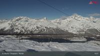 Silvaplana: Corvatsch - Mittelstation Murtèl, Silsersee
