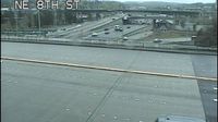 Bellevue: I-405 at MP 13.8: NE 8th St - Day time