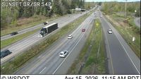 Bellingham: I-5 at MP 254.9: Sunset Dr - Day time
