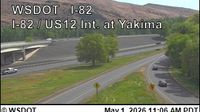 Yakima: I-82 at MP 31.28: US 12 Interchange @ N - Day time