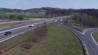 Sveti Jurij ob Scavnici: A5, Maribor - Pince, počivališče Sv. Jurij ob Ščavnici - Day time