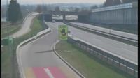 Catez ob Savi: A2/E70, Karavanke - Obrežje, priključek Čatež - Day time