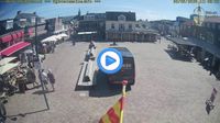 Egmond aan Zee › South-west: Italian Restaurant Angelo`s - Brasserie Santiago - Restaurant Mats - Pompplein - Restaurant de klok - G.Bes - VVV Egmond aan Zee - Grand Café Restaurant Het Wapen van Egmond - Day time