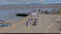 Grassy Plains › North: Highway 35 at Francois Lake Southbank Ferry Landing, looking north at ferry ramp - Day time