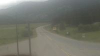 Area B › North: Highway 93 at Canada/USA border, looking north - Day time