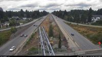 Abbotsford › West: Highway 1 at McCallum Road overpass, looking west - Day time