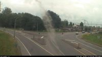 Kent › East: Highway 7 at Highway 9 (Evergreen Drive) in Agassiz, looking east - Day time