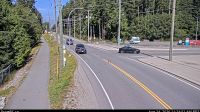 Ucluelet › North: Highway 4 at - Tofino Highway junction, looking north - Day time