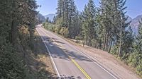 Regional District of Central Kootenay › South: Highway 3A about 1.6 km south of Sanca Creek Bridge, looking south - Day time