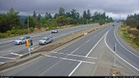Nanaimo › North: Highway 19 at Northfield Road in - looking north - Day time