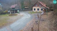Planina Skradska: Skrad webcam Zeleni Vir - Overdag