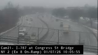 City of Watervliet › South: I-787 at Congress Street Bridge (NY 2) - Day time