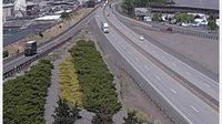 The Dalles: I-84 at Brewery Grade WB - Day time